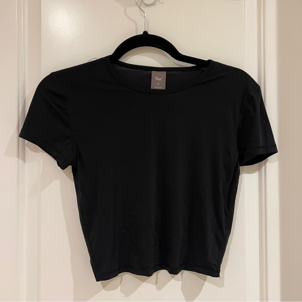 TNA Classic Black Short Sleeve Tee